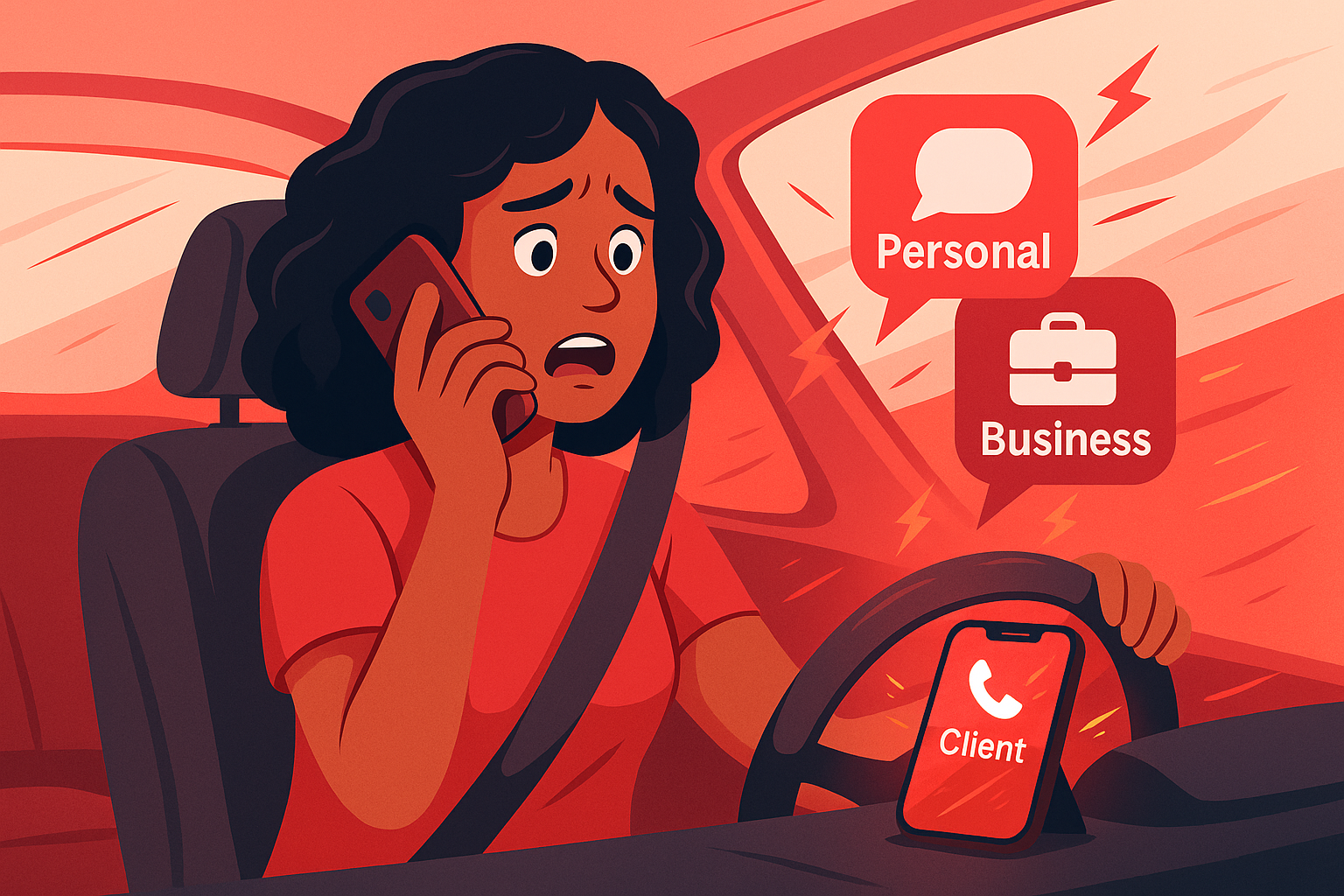 How to Separate Personal and Business Calls as an Uber Driver
