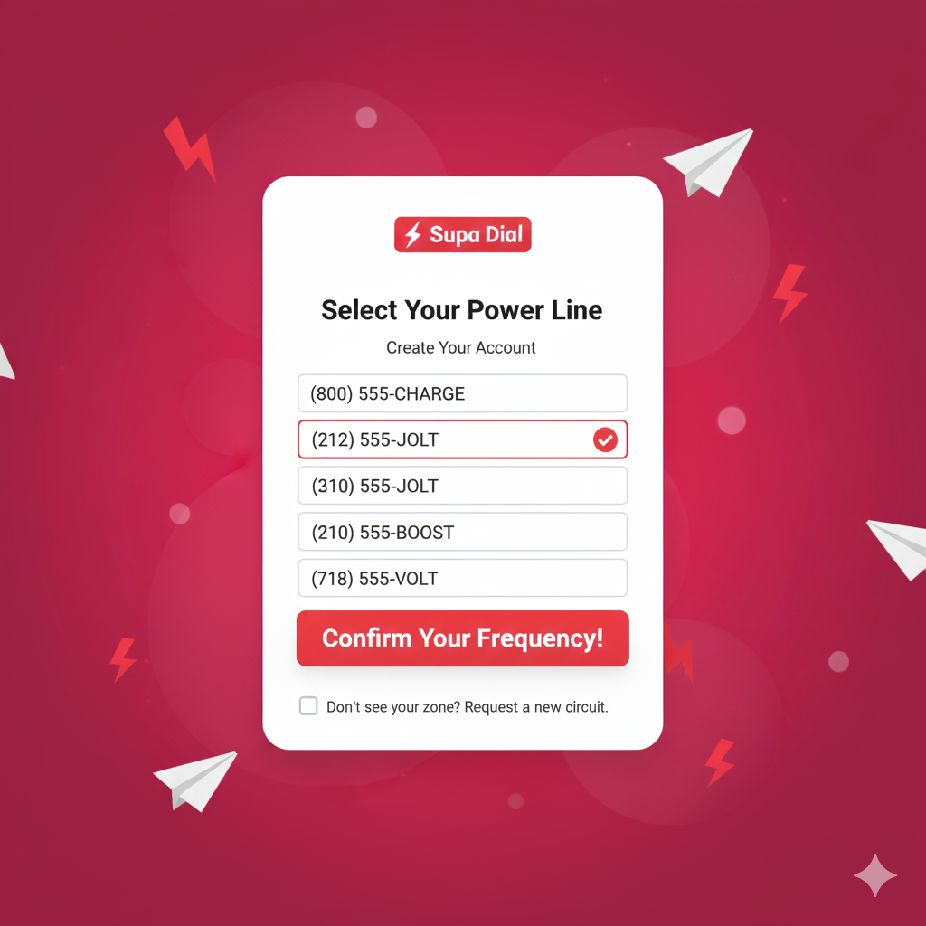 Choose your preferred number