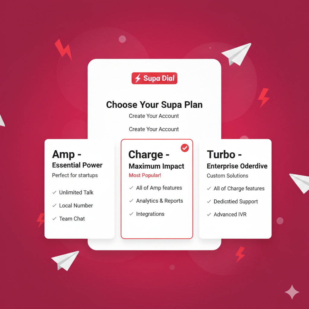 Pick your plan