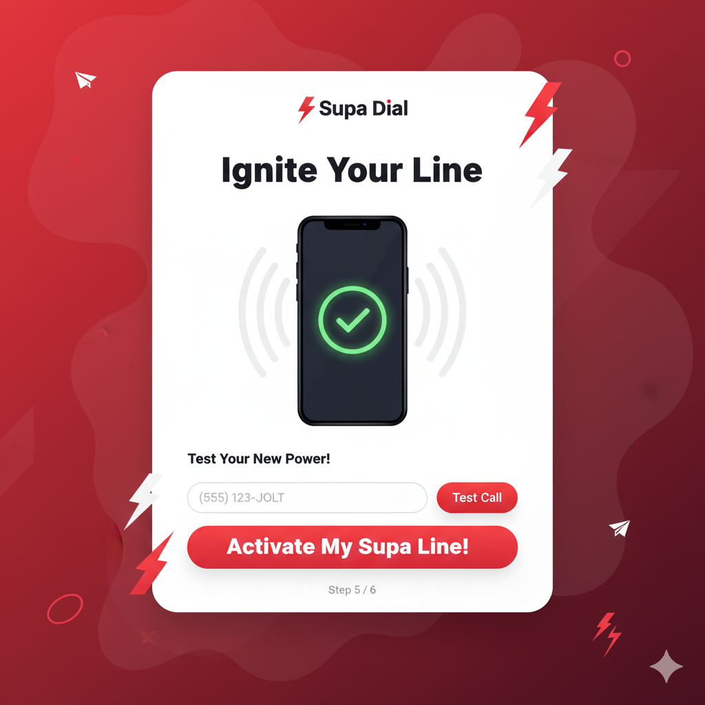 Complete payment and activate your number