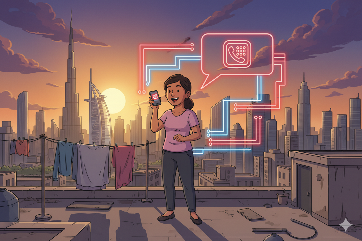 How to Get a Local Phone Number in Dubai, UAE Without SIM Cards or Contracts